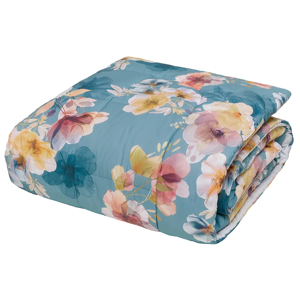 Trapunta Matrimoniale Tessitura Randi Yumi – 270x270 cm – Percalle di Cotone 200 TC