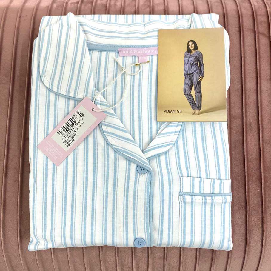 Pigiama Autunno/Inverno Donna Milk And Honey Reyes Cotone