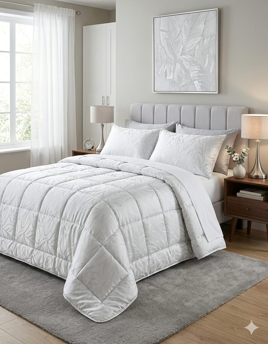 Trapunta Casa Giulia Fabrizia Matrimoniale Jacquard