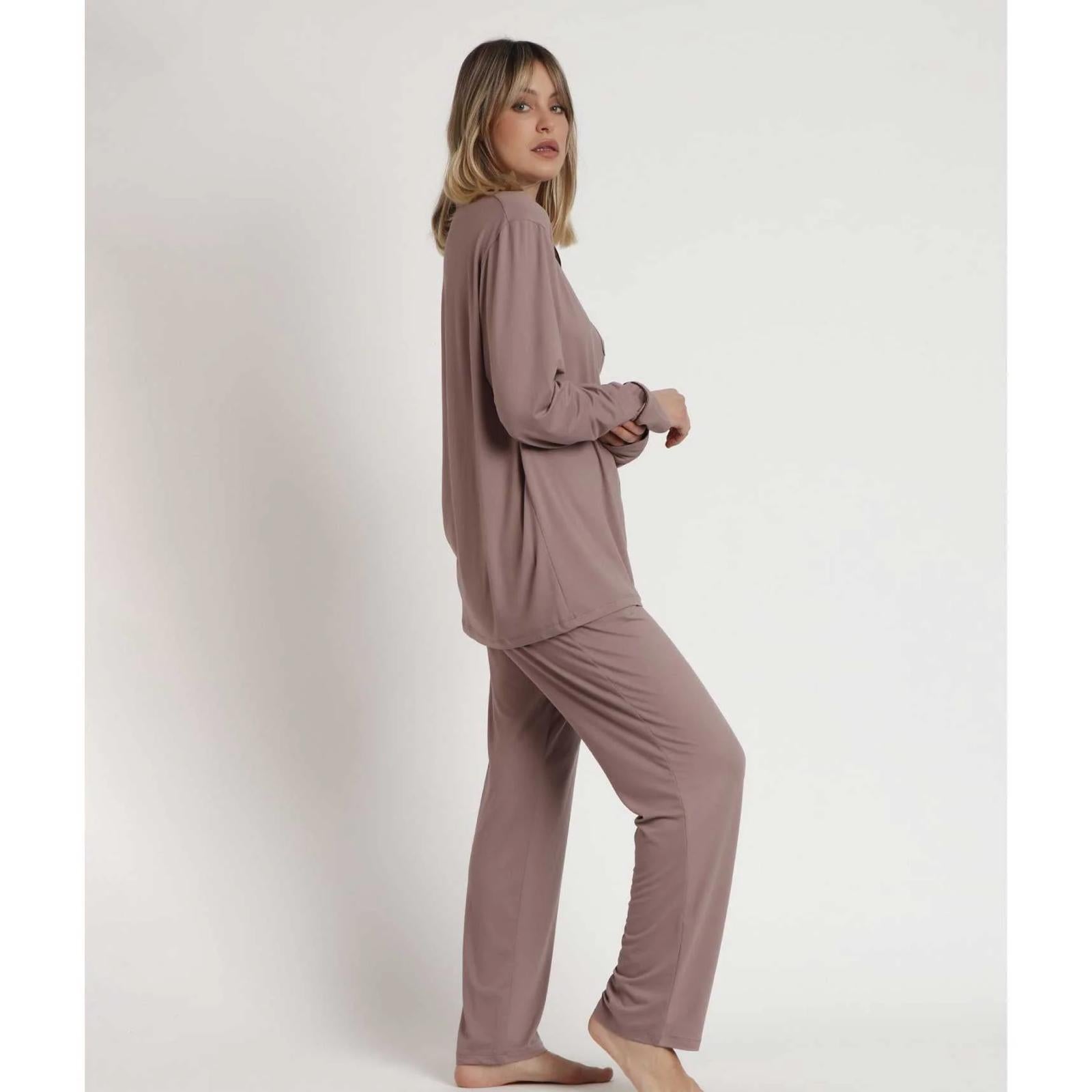 Pigiama Donna Admas Classic – Autunno/Inverno – Morbido e Caldo