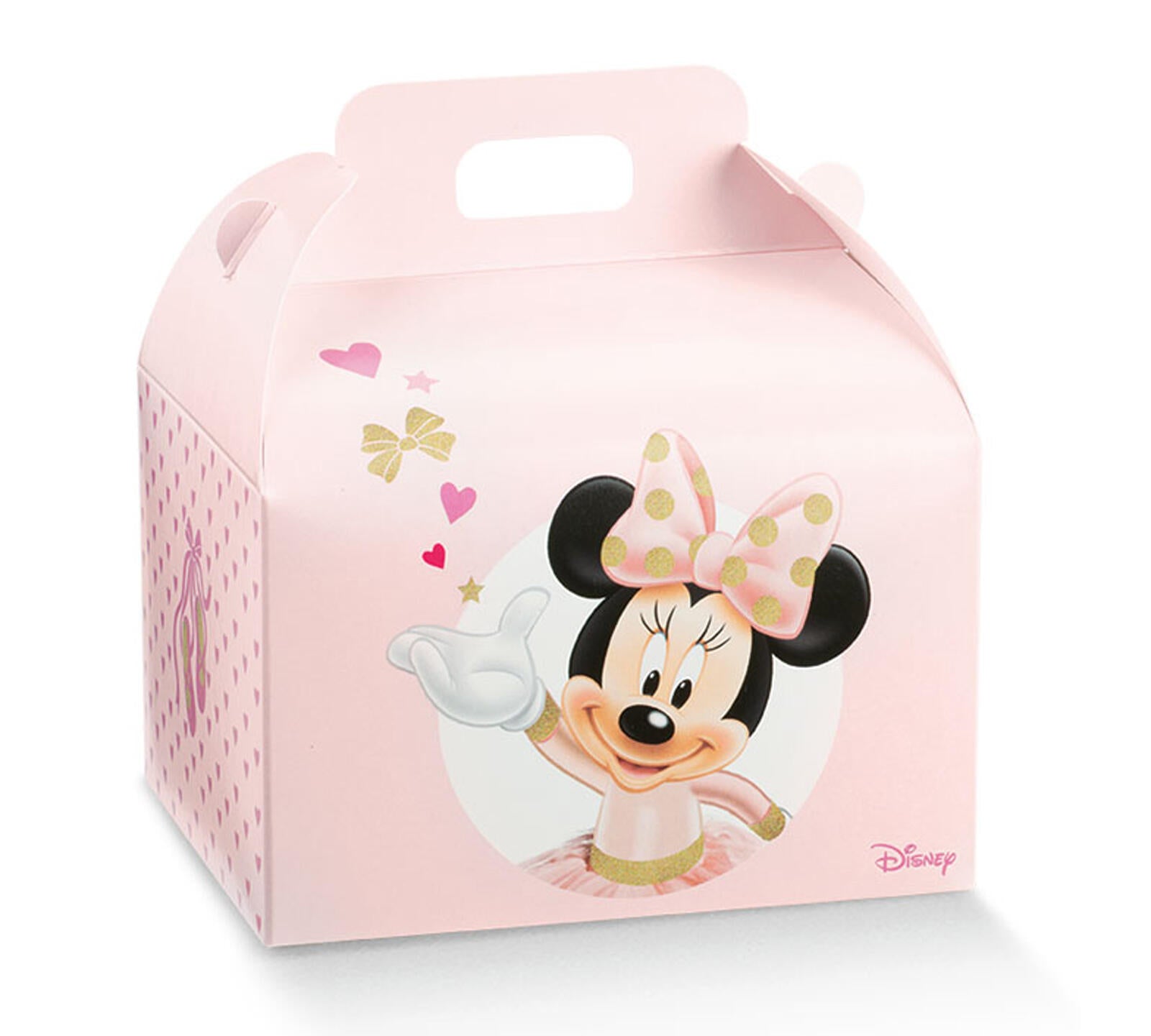 Scatolina Nascita Bimba Party Box Disney Minnie Ballerina