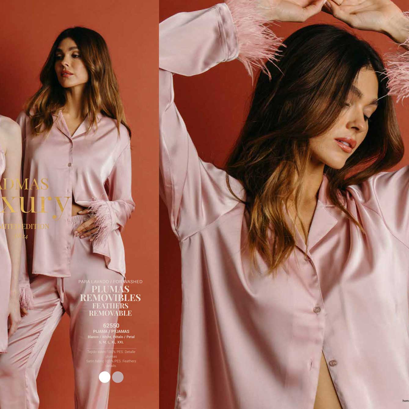 Pigiama Donna Admas Mujer Woman L