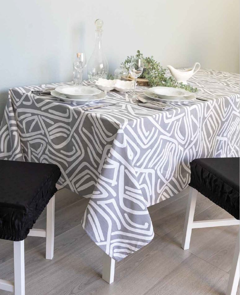 Tovaglia da Tavola Maestri Cotonieri Virgolette X18 Cotone