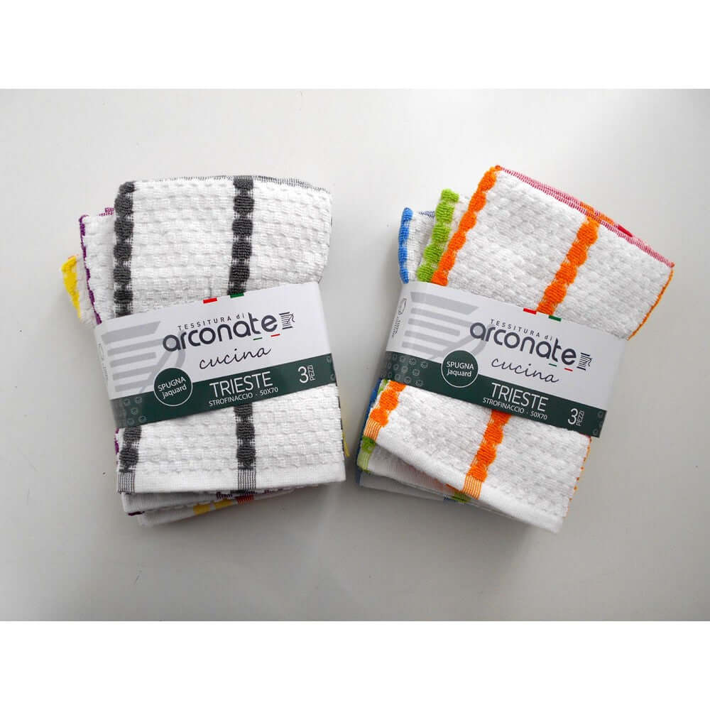 Strofinacci Tessitura di Arconate Trieste  Cotone