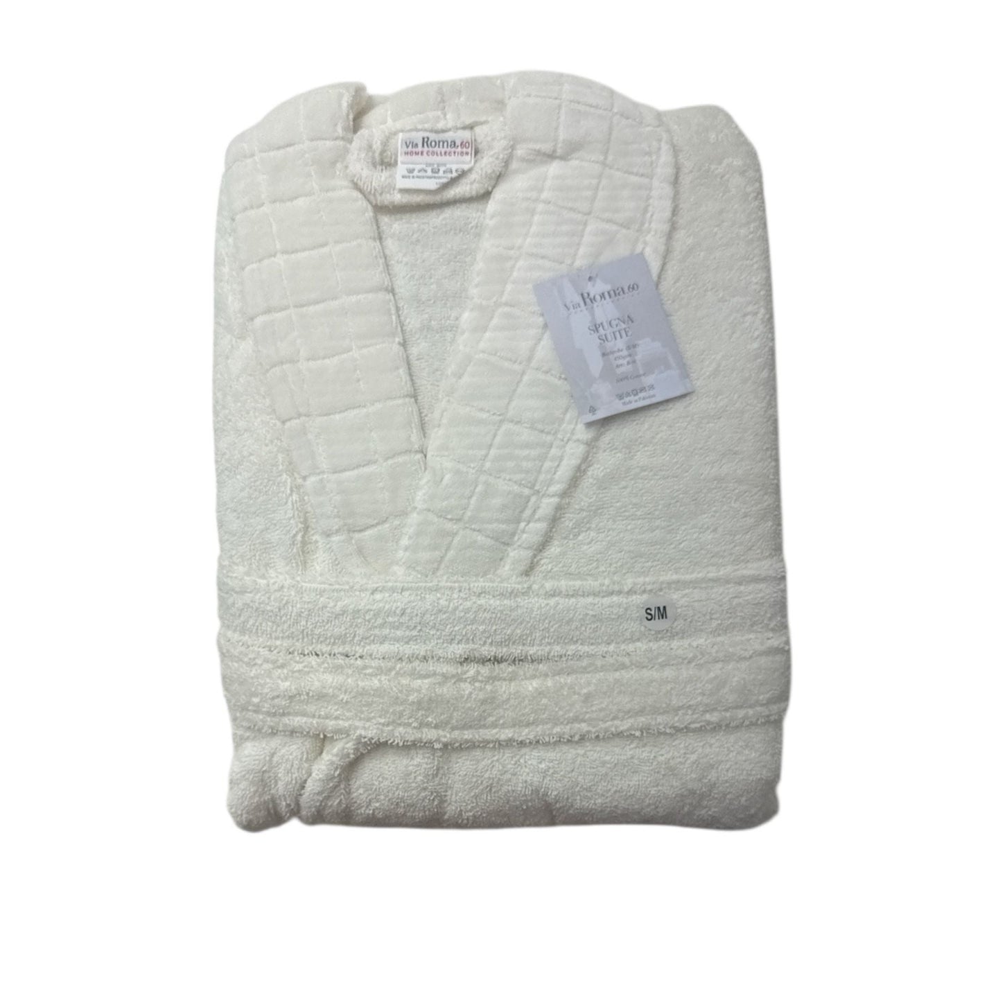 Accappatoio in Spugna Uomo/Donna Via Roma, 60 Linea Box