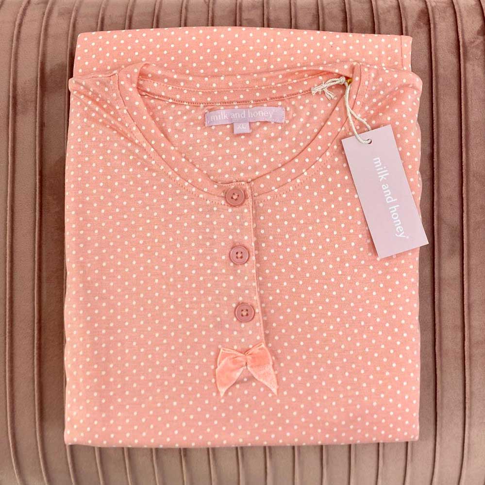 Pigiama Autunno/Inverno Donna Milk And Honey Bekind Cotone