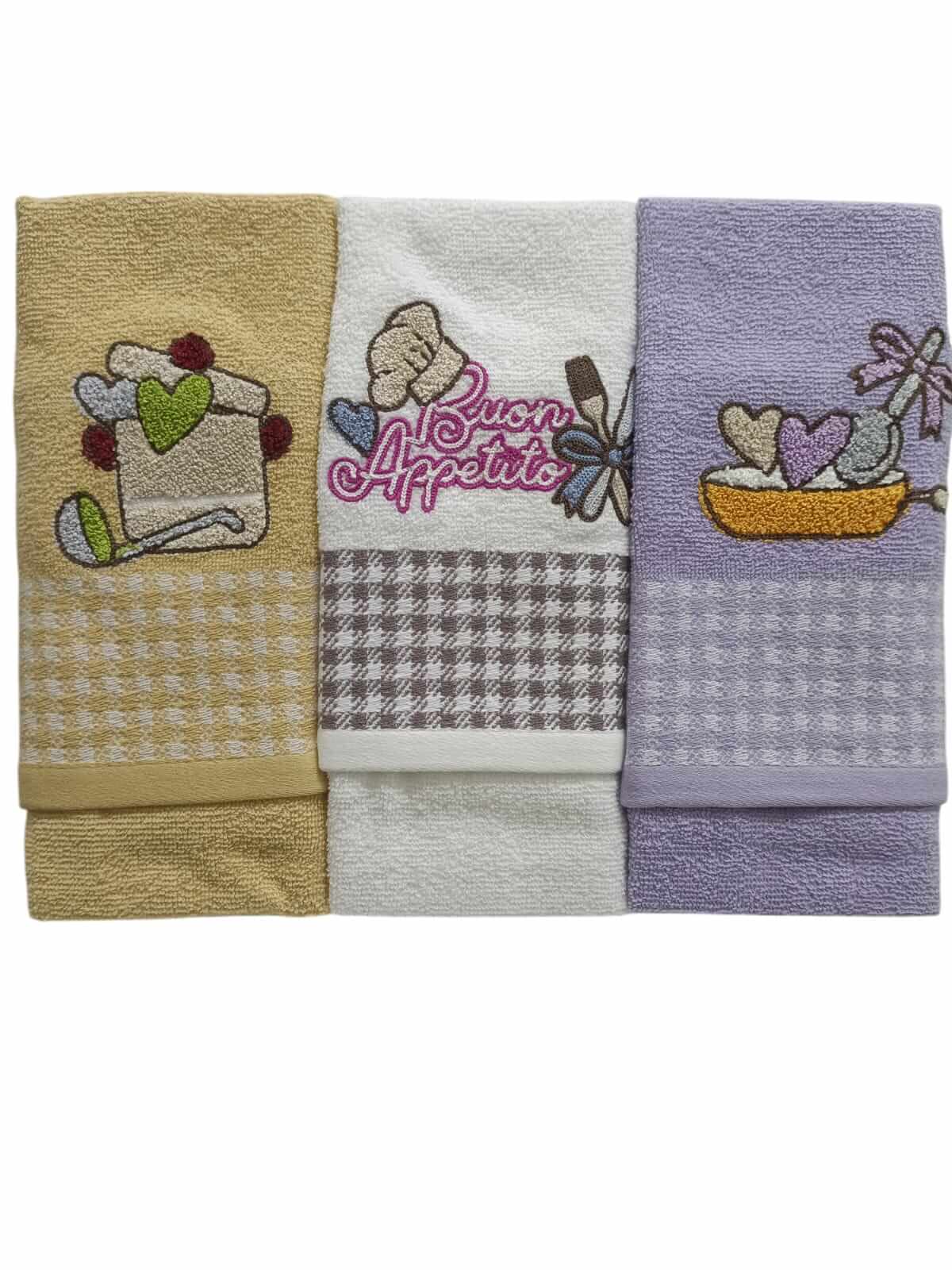 Strofinacci Vingi Gaia 50x70 cm Cotone