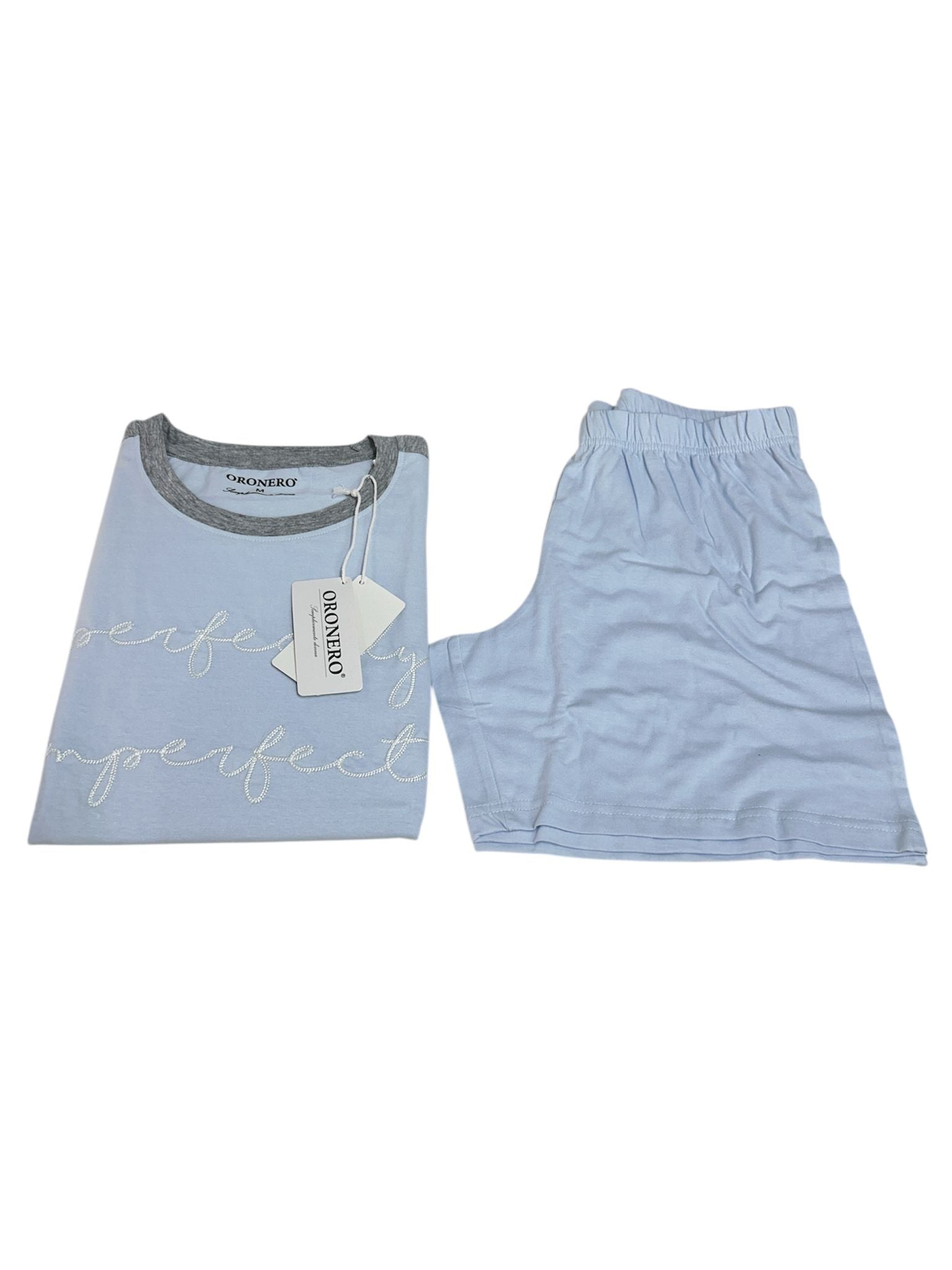 Pigiama Donna Primavera/Estate Oronero OD411 Cotone