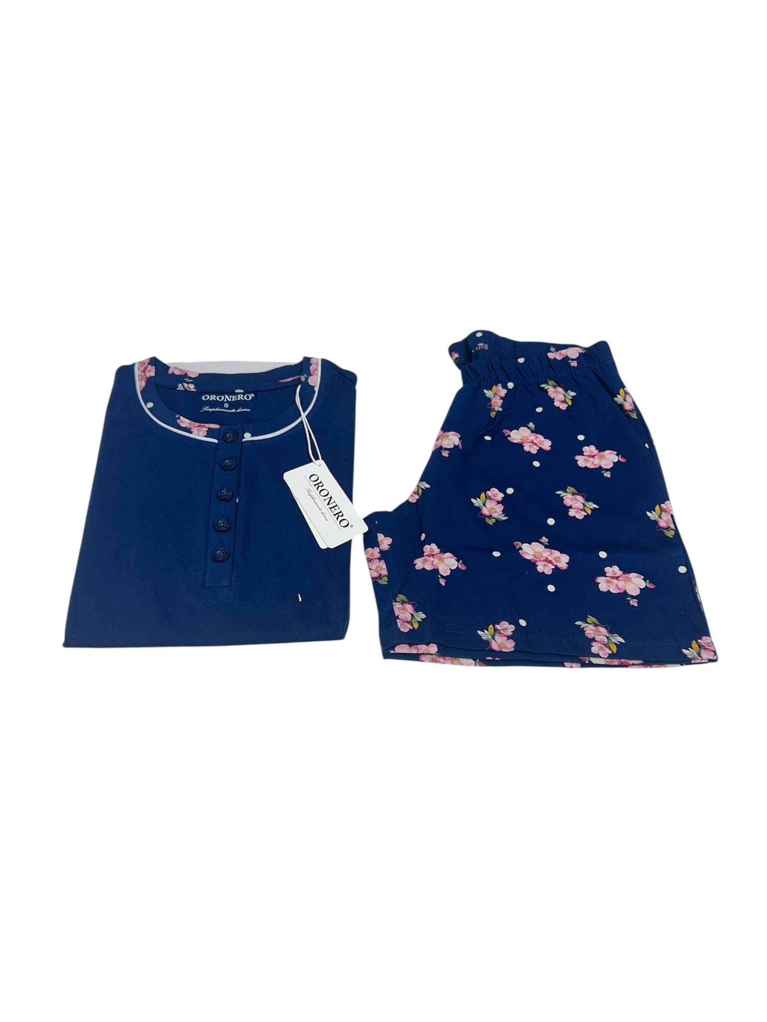 Pigiama Donna Primavera/Estate Oronero OD424 Cotone