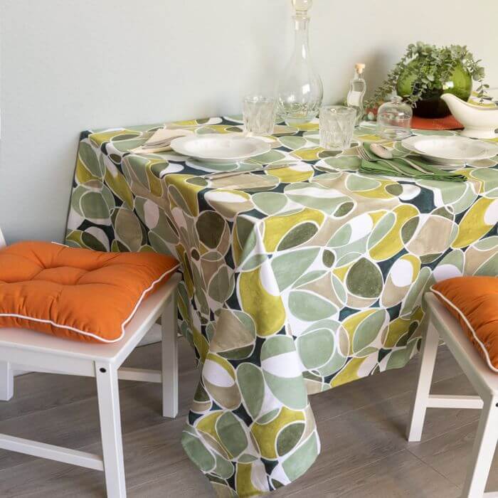 Tovaglia da Tavola Maestri Cotonieri Ellisse X18 Cotone