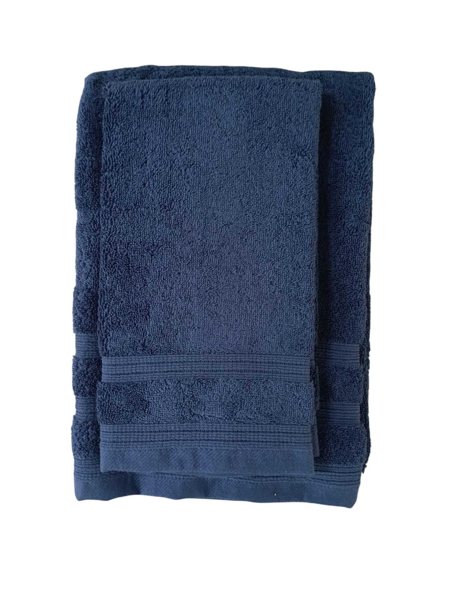 Set Asciugamani 1+1 Casa Matta 650GR Spugna di Cotone