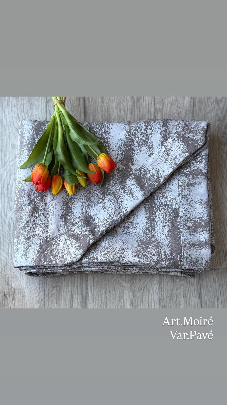 Copriletto Matrimoniale Alexander Tuscany Home Moiré – Jacquard 260x260 cm