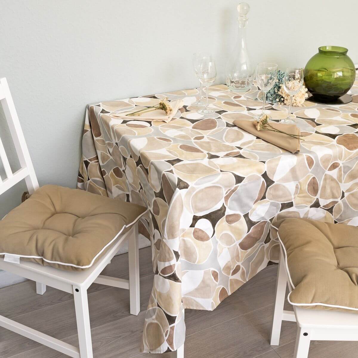 Tovaglia da Tavola Maestri Cotonieri Ellisse X18 Cotone