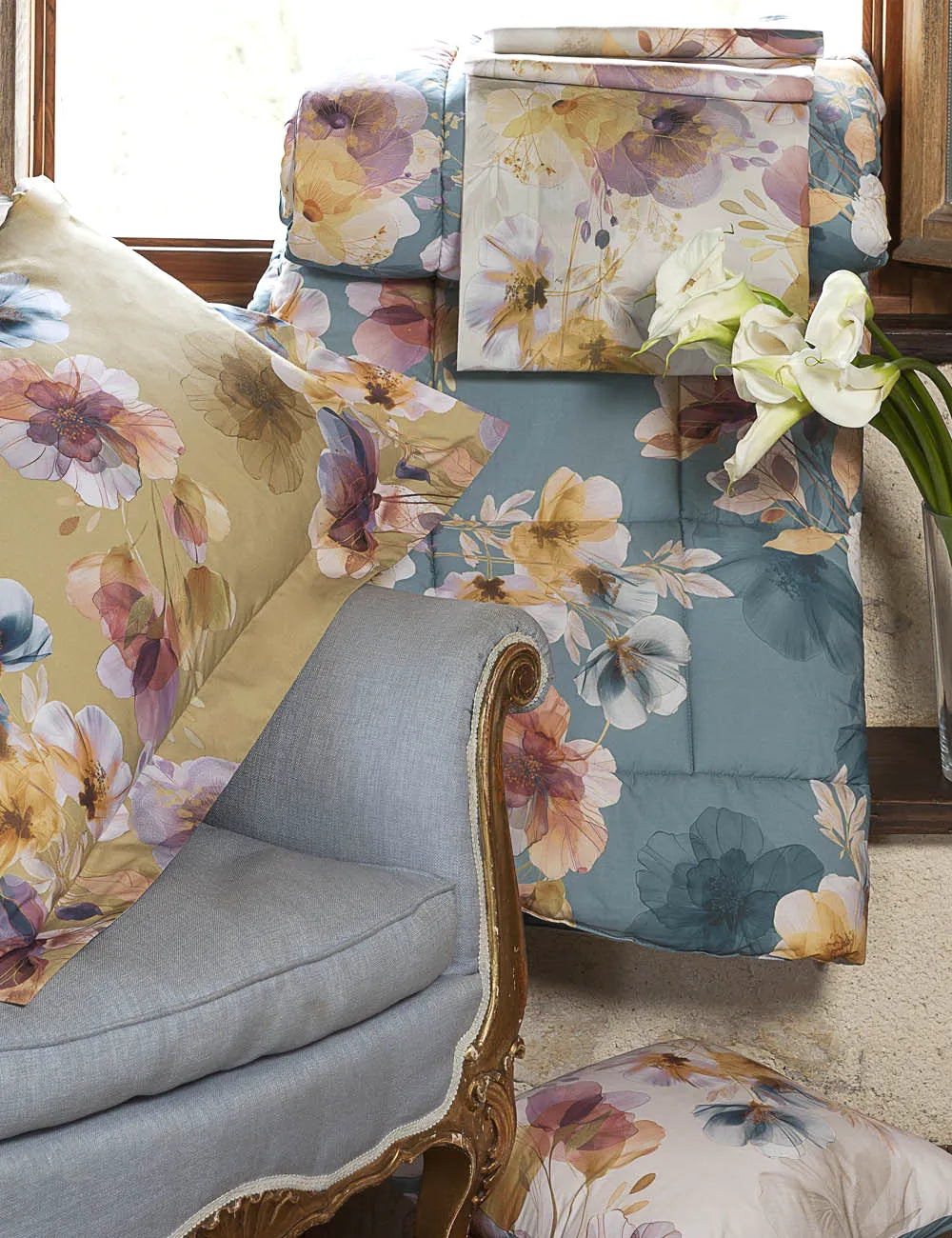 Completo Lenzuola Tessitura Randi Yumi Percalle di Cotone