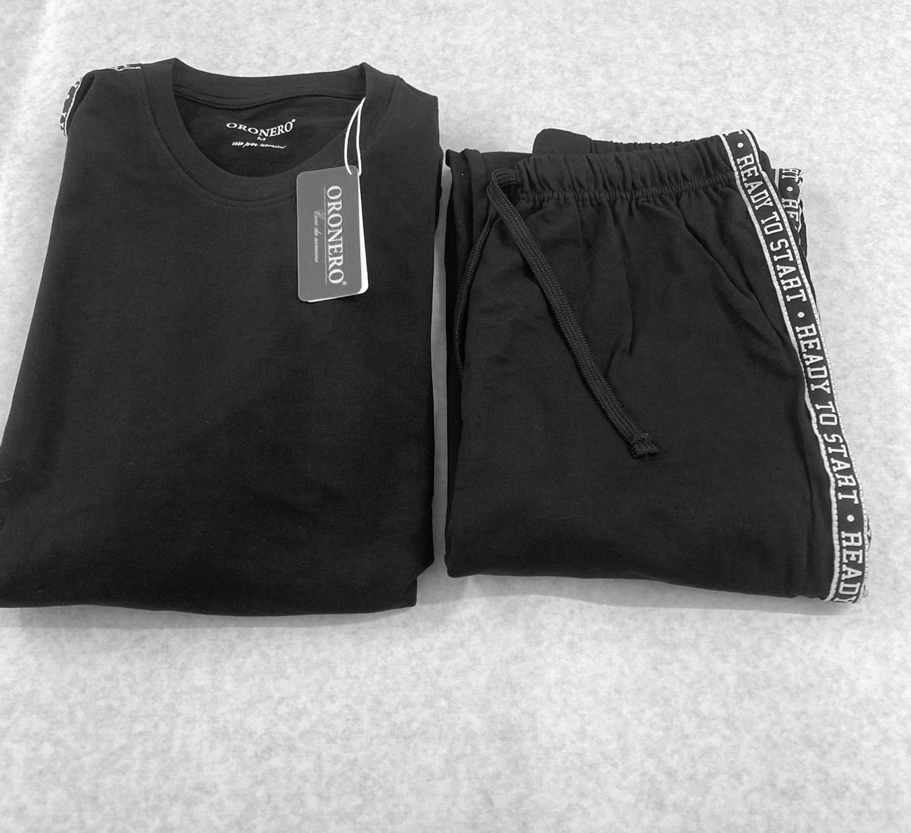 Pigiama Uomo Oronero OU1019F XL Cotone