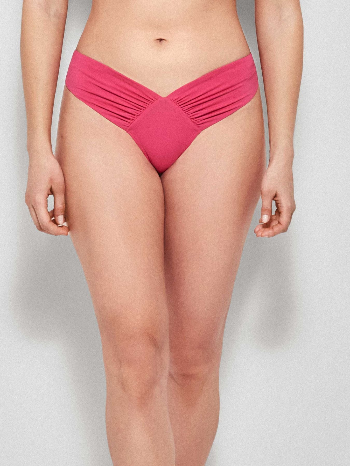 Slip con top bikini Gisela Fucsia