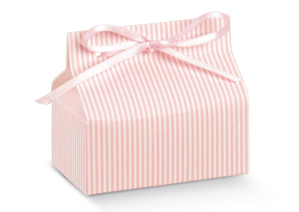 Scatolina Nascita Bimba Chic Florentina Millerighe Rosa