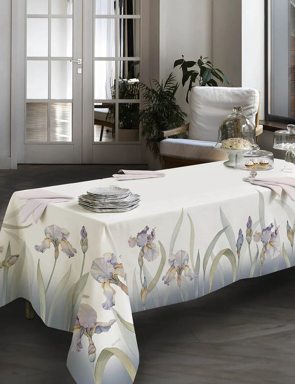 Tovaglia da Tavola x12 Tessitura Randi Lily – 150×270 cm – 100% Cotone