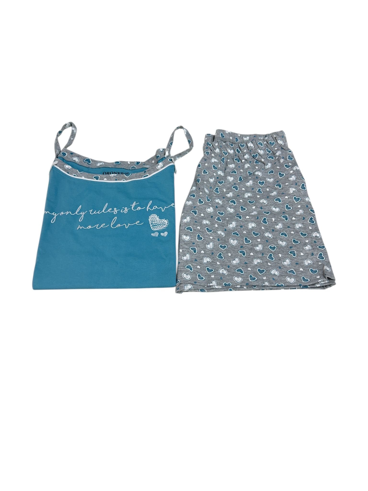 Pigiama Donna Primavera/Estate Oronero OD410 Cotone