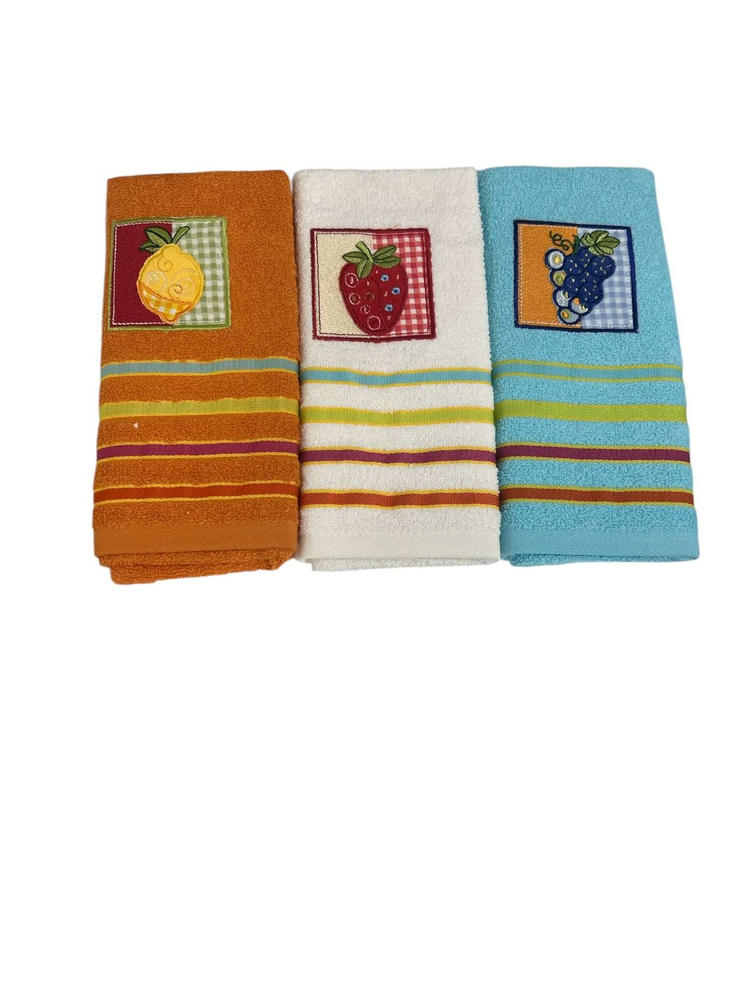 Strofinacci Vingi Multicolor 50x70 cm Cotone