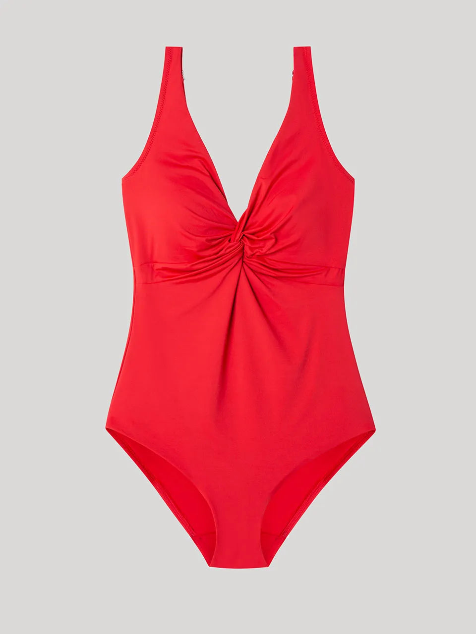 Costume intero Gisela 2/30227U taglia 48, effetto contenitivo senza ferretto con foam, nodo sullo scollo, spalline regolabili, tessuto elasticizzato.