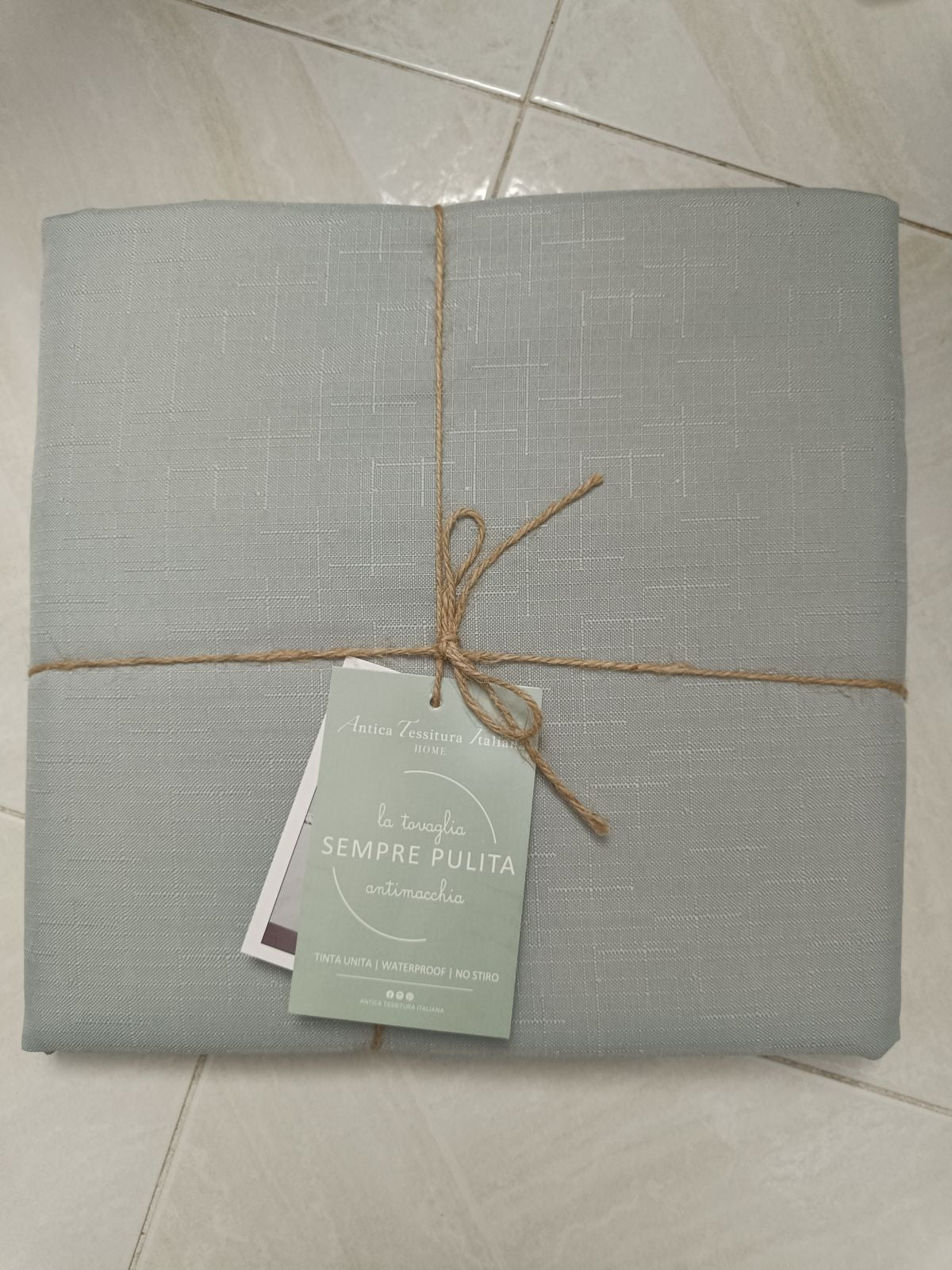 Tovaglia da Tavola Antica Tessitura Italiana Sempre Pulita X12 Poliestere