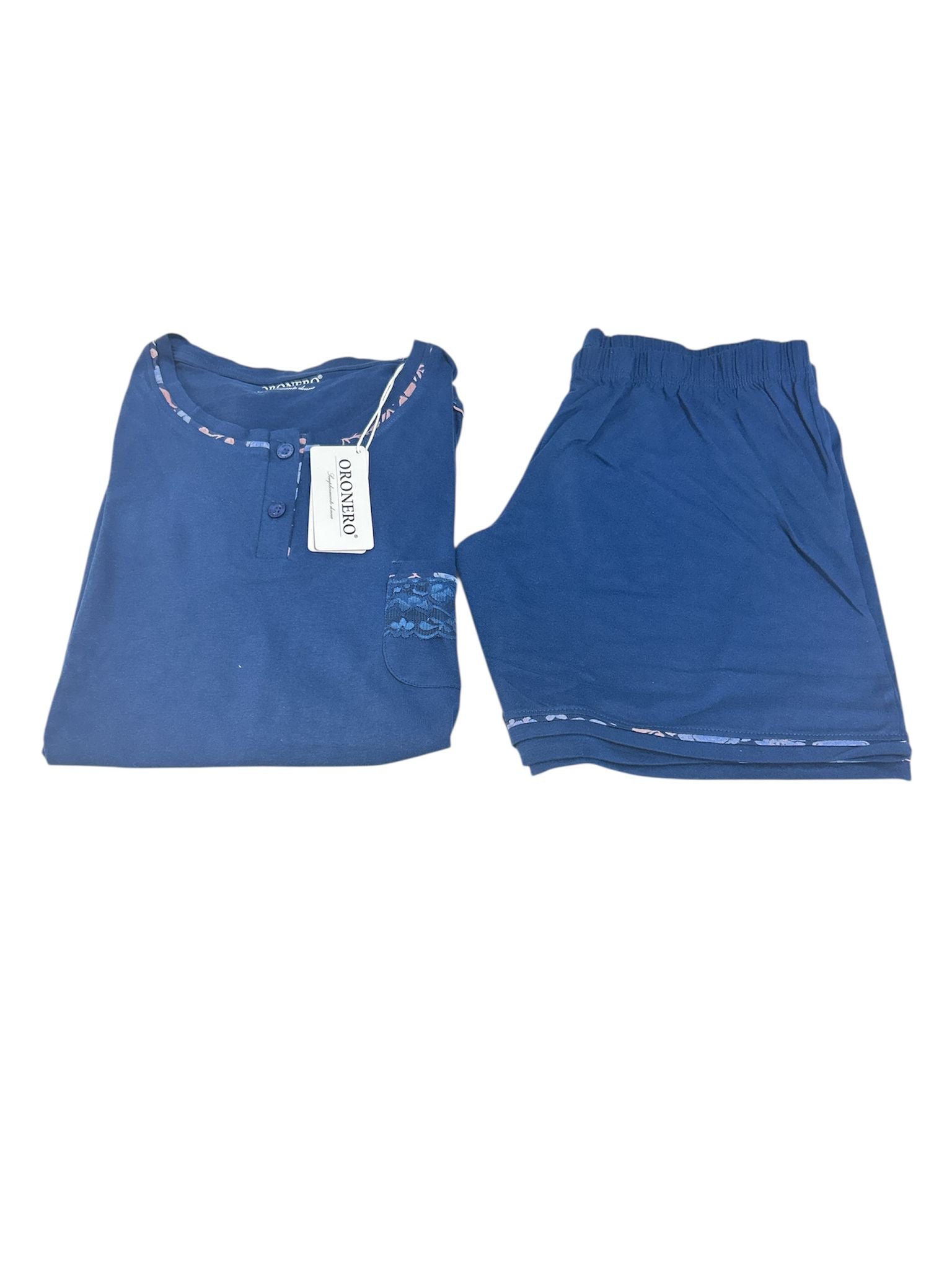 Pigiama Donna Primavera/Estate Oronero OD418 Cotone