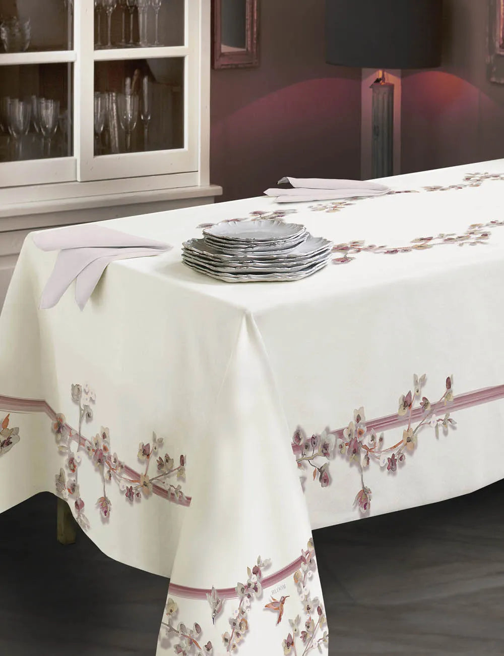 Tovaglia da Tavola x12 Tessitura Randi Almond – 150×270 cm – 100% Cotone