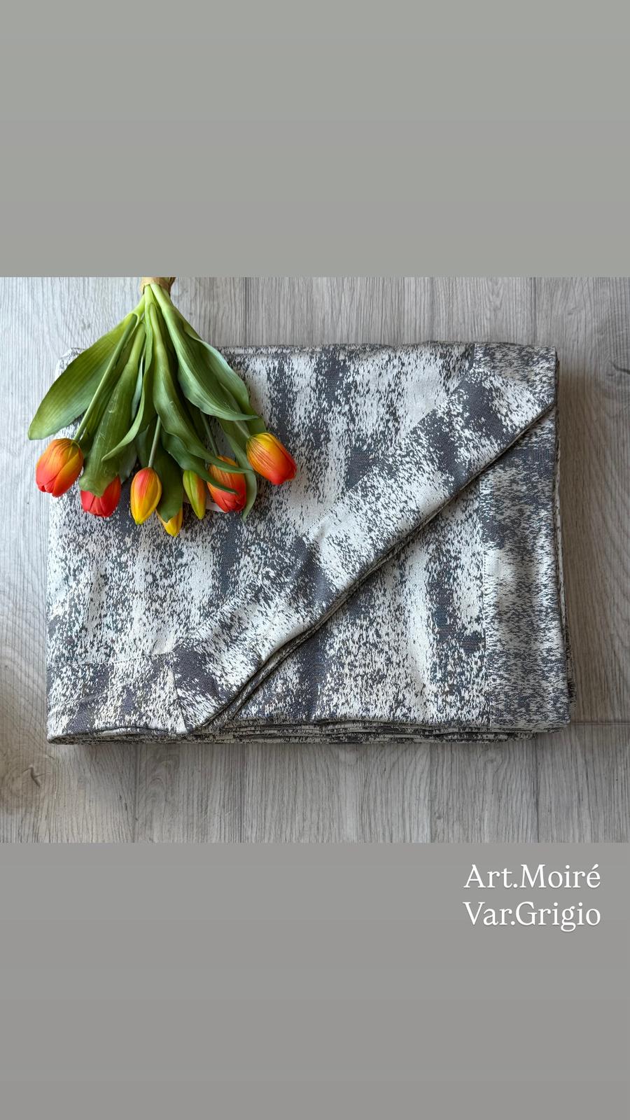 Copriletto Matrimoniale Alexander Tuscany Home Moiré – Jacquard 260x260 cm