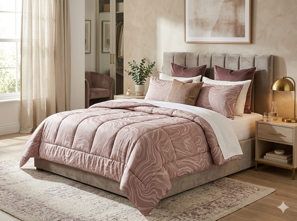 Trapunta Casa Giulia Cristal Oriana Matrimoniale Jacquard