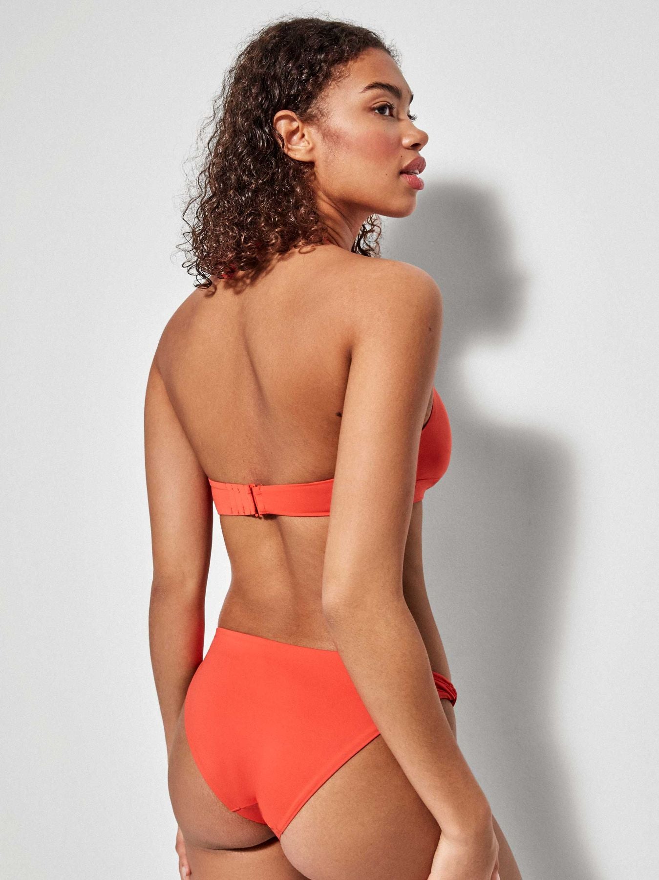 Slip con top bikini Gisela Naranja