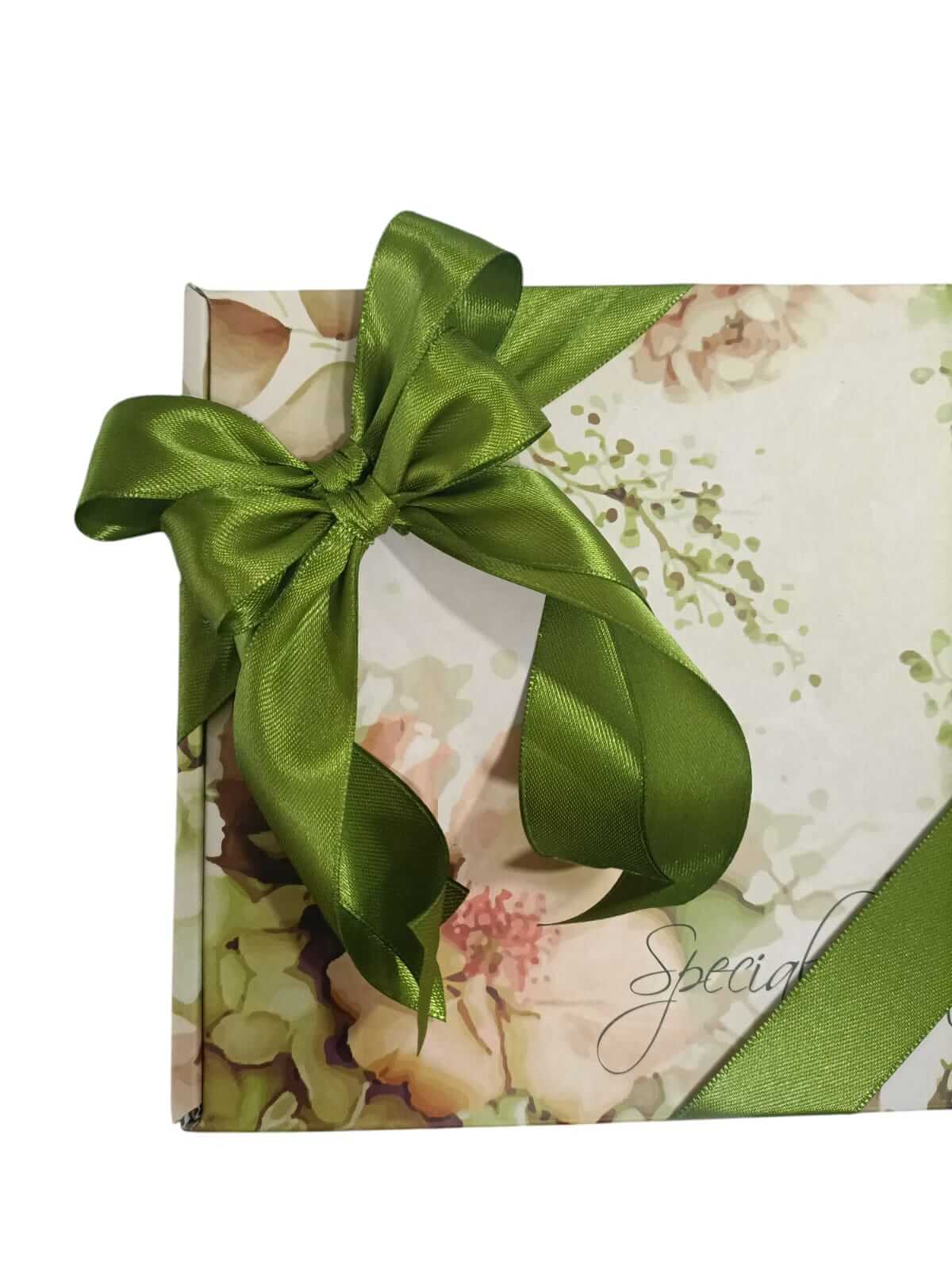 Confezione regalo personalizzata con fiore decorativo e nastro a scelta, eleganza su misura per ogni evento