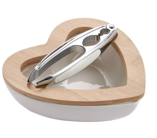 Schiaccianoci con contenitore cuore Special Gifts FD5/S