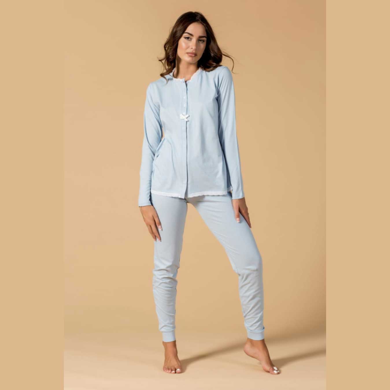 Pigiama Autunno/Inverno Donna Milk And Honey Margot Cotone