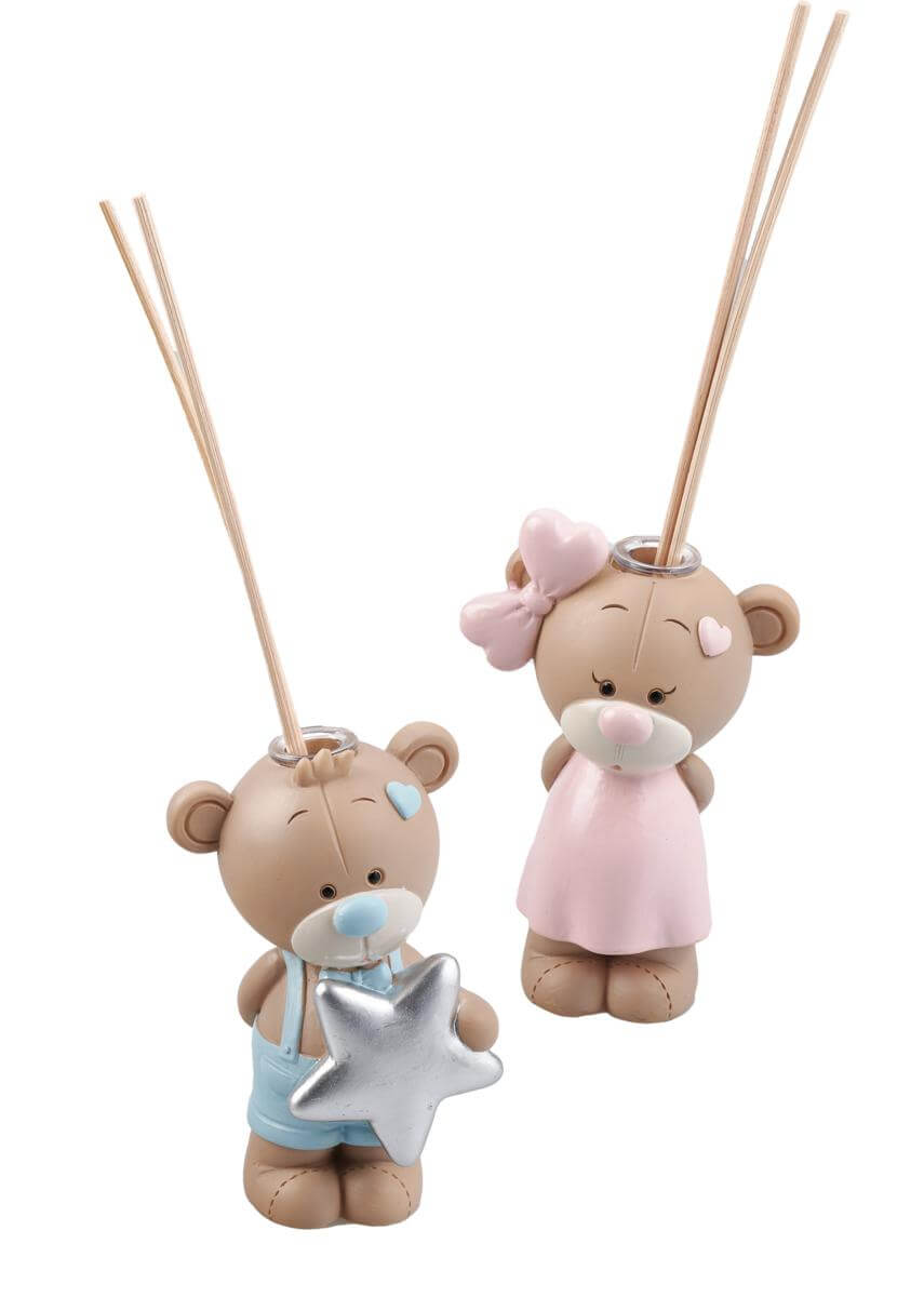 Bomboniera Nascita Bimbo Profumatore Orsetto Special Gifts RB1075S/B