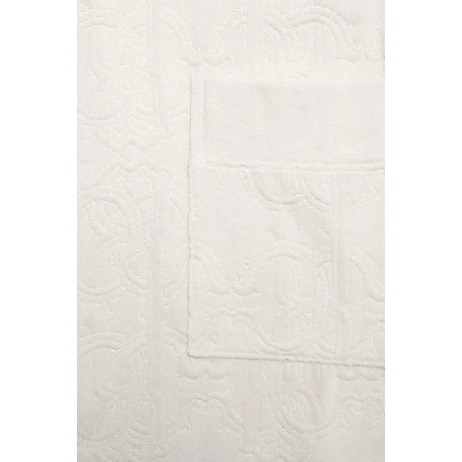 Accappatoio Logo S/M Roberto Cavalli Bianco Cotone - The King Luxury