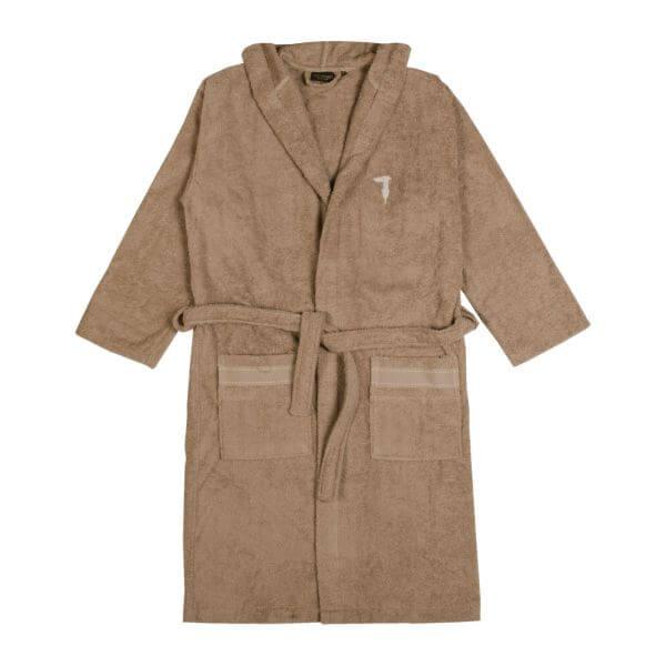 Accappatoio Ribbon Trussardi con Cappuccio Cotone - The King Luxury