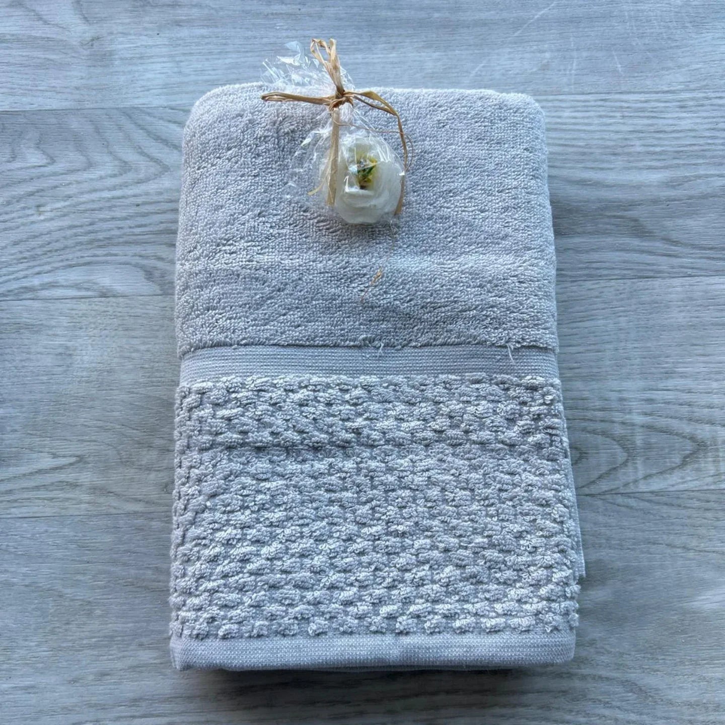 Asciugamano Ospite Via Roma 60 Check in Spugna di Puro Cotone 420 gr/mq – Made in Italy - The King Luxury