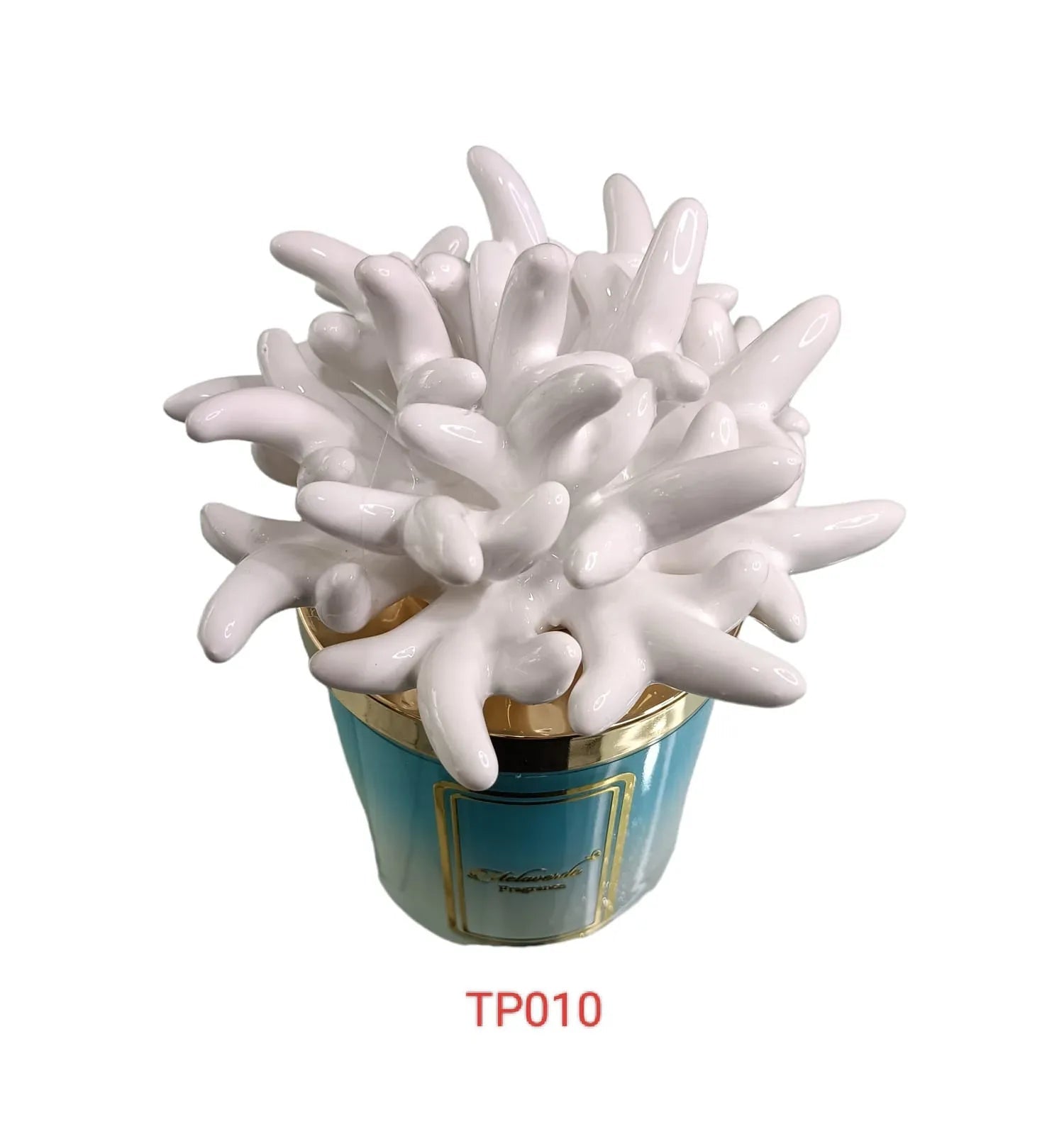 Candela Melaverde Tropicana Bianca – Bomboniera in Porcellana - The King Luxury