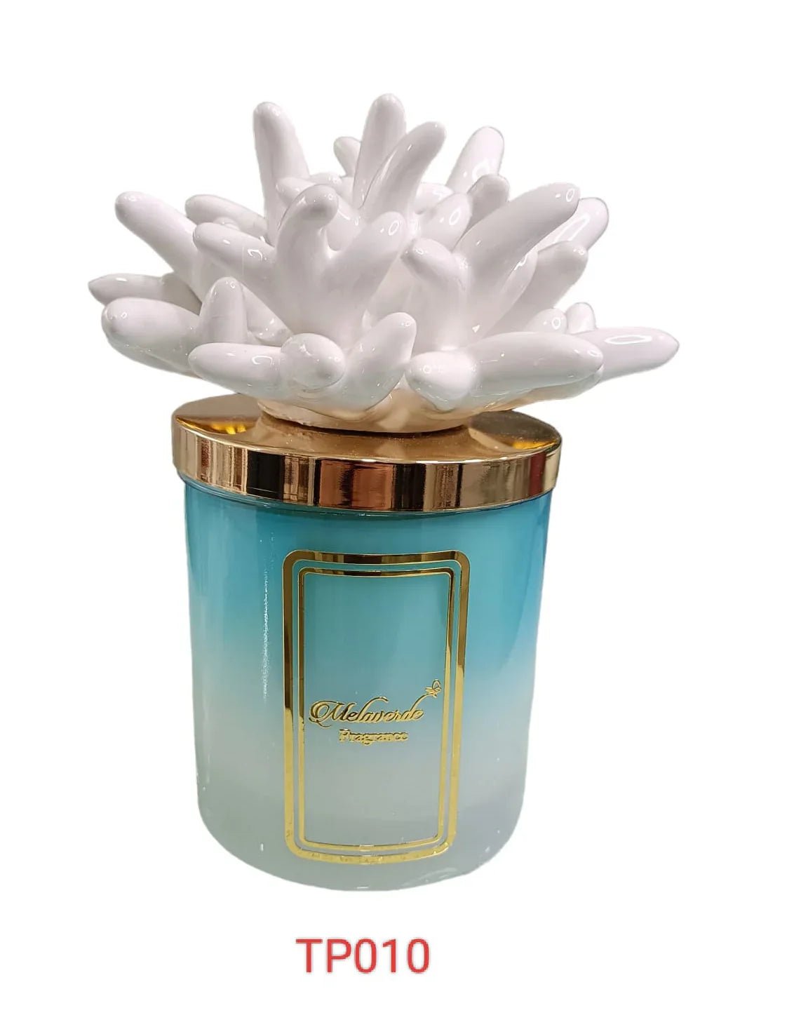 Candela Melaverde Tropicana Bianca – Bomboniera in Porcellana - The King Luxury