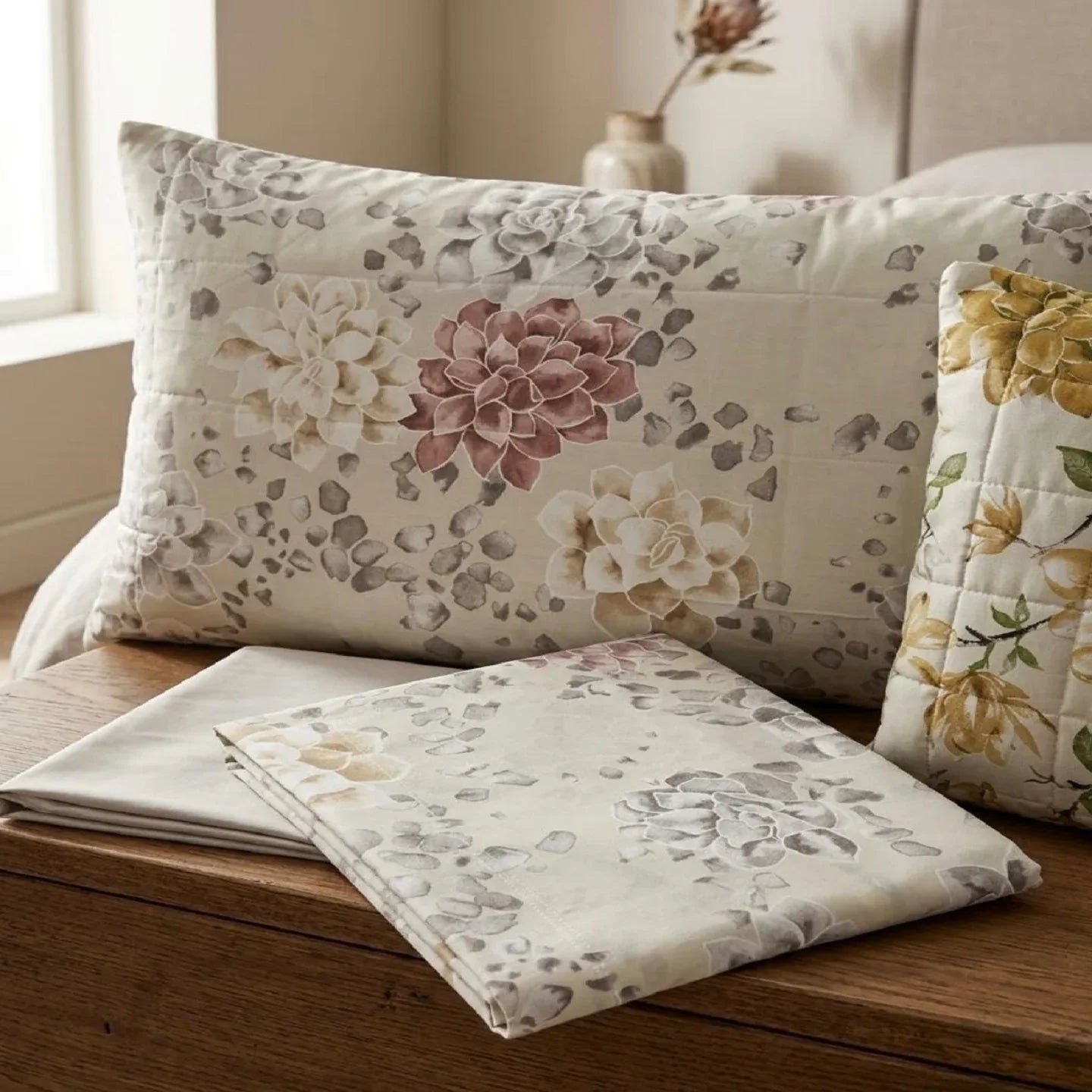 Completo Lenzuola Casa Giulia Terea Matrimoniale Cotone Teknotime - The King Luxury