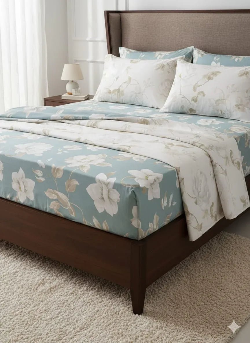 Completo Lenzuola Cotone Randi Atelier 33 Matrimoniale – Percalle - The King Luxury