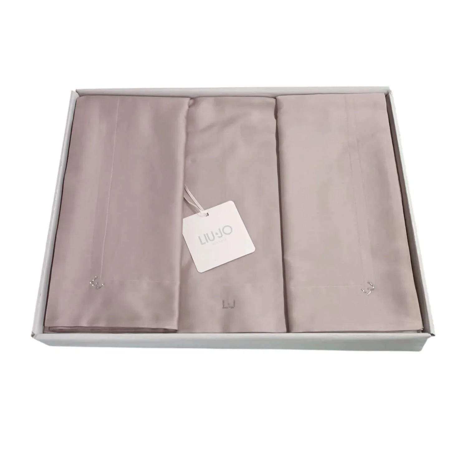 Completo Lenzuola Liu Jo Rasatello Matrimoniale Cotone - The King Luxury