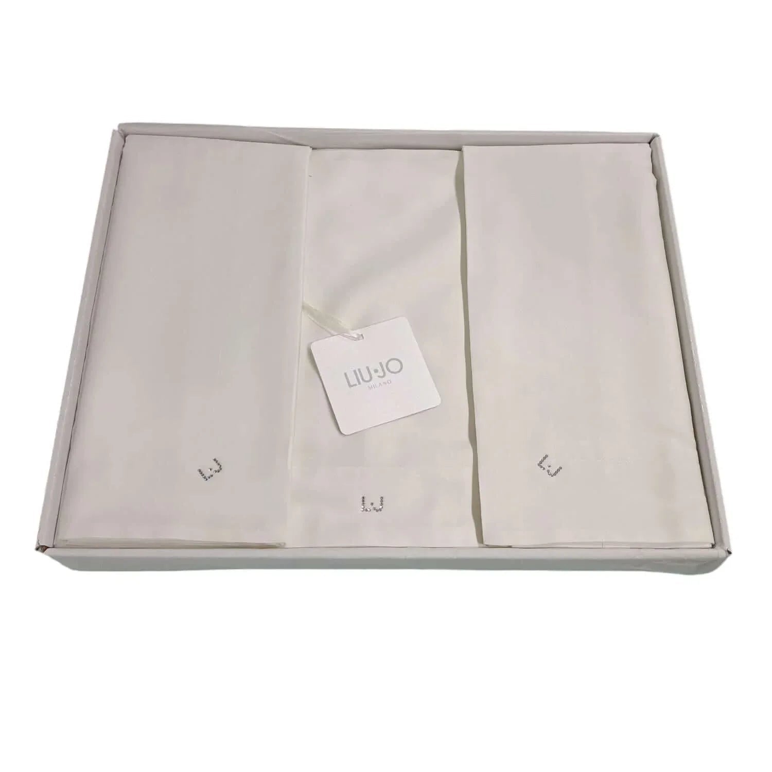 Completo Lenzuola Liu Jo Rasatello Matrimoniale Cotone - The King Luxury