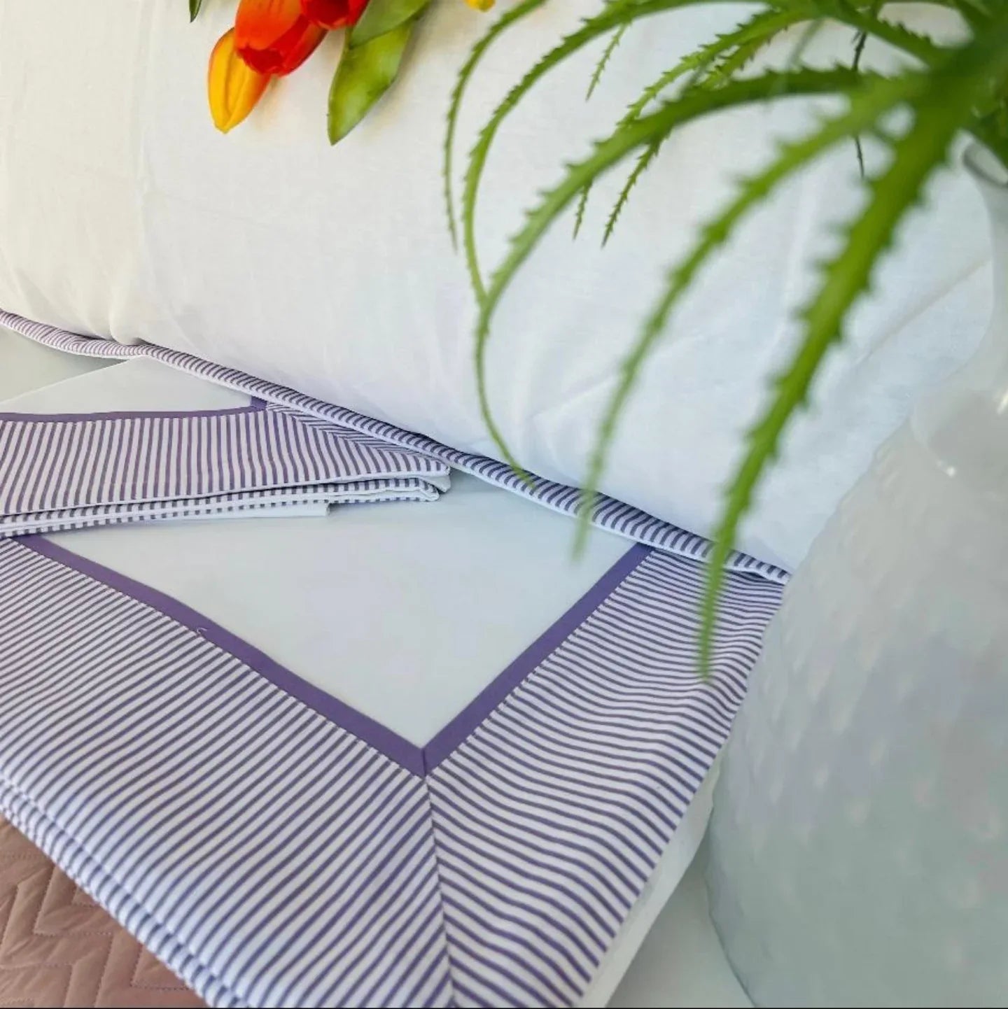 Completo Lenzuola Matrimoniale Alexander Tuscany Home Dapry – 100% Cotone - The King Luxury