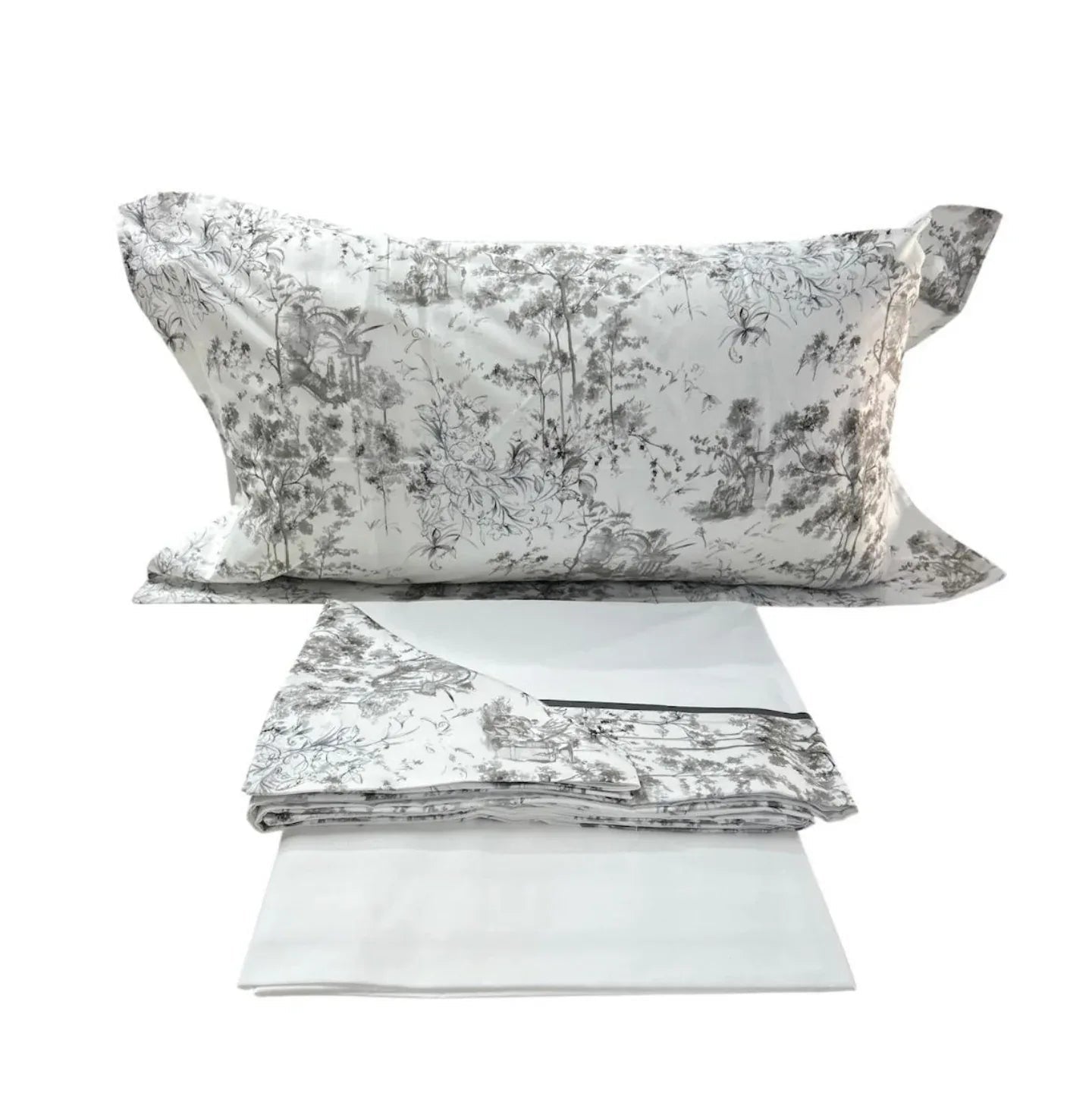 Completo Lenzuola Matrimoniale Alexander Tuscany Home Garden – 100% Cotone - The King Luxury