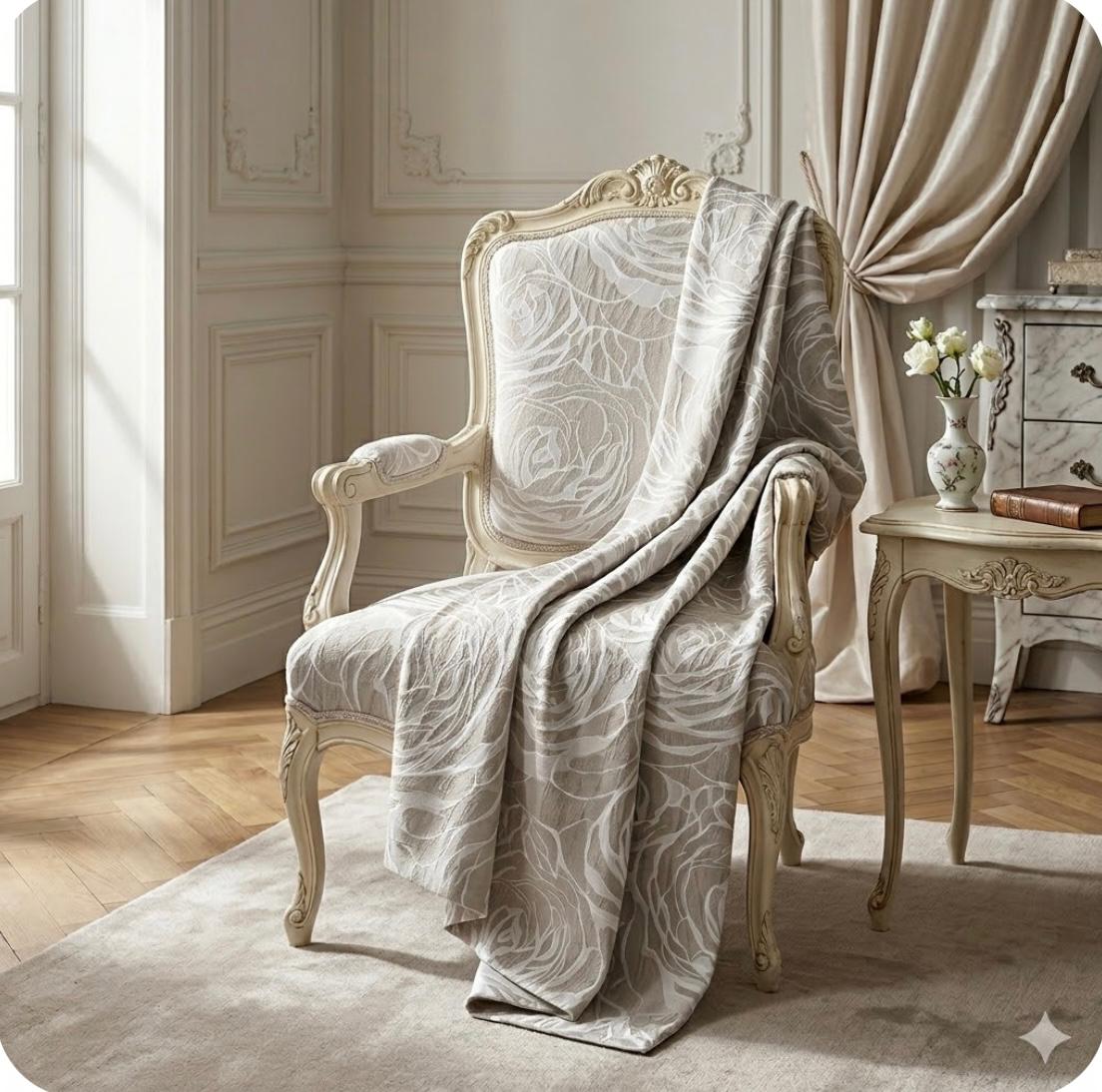 Copriletto David Bagliore Matrimoniale Jacquard - The King Luxury