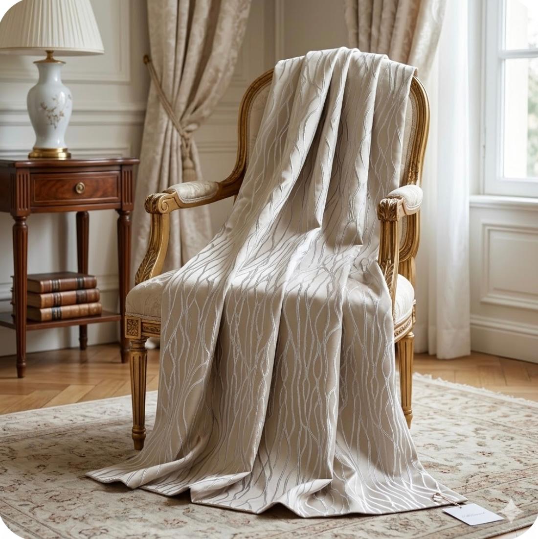 Copriletto David Oxford Matrimoniale Jacquard - The King Luxury