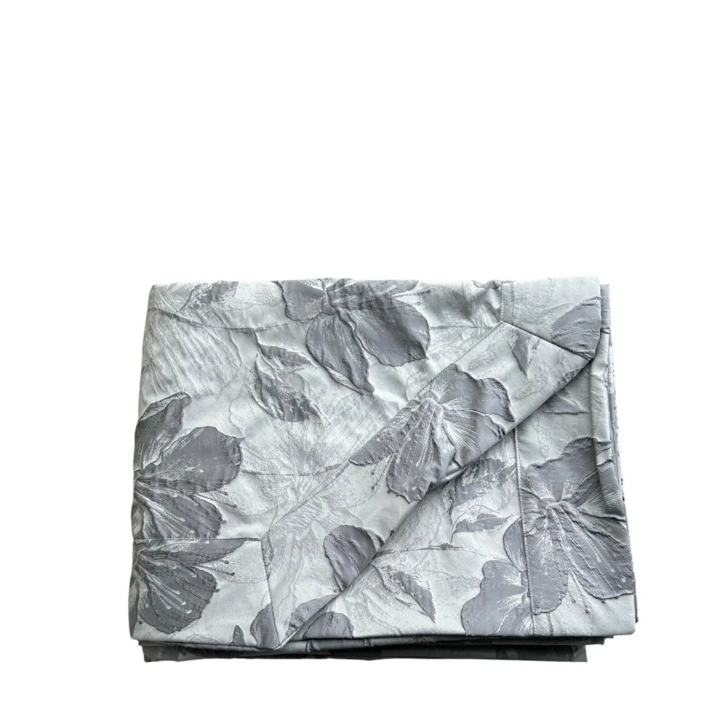 Copriletto Matrimoniale Alexander Tuscany Home Fiori – Jacquard 260x260 cm - The King Luxury