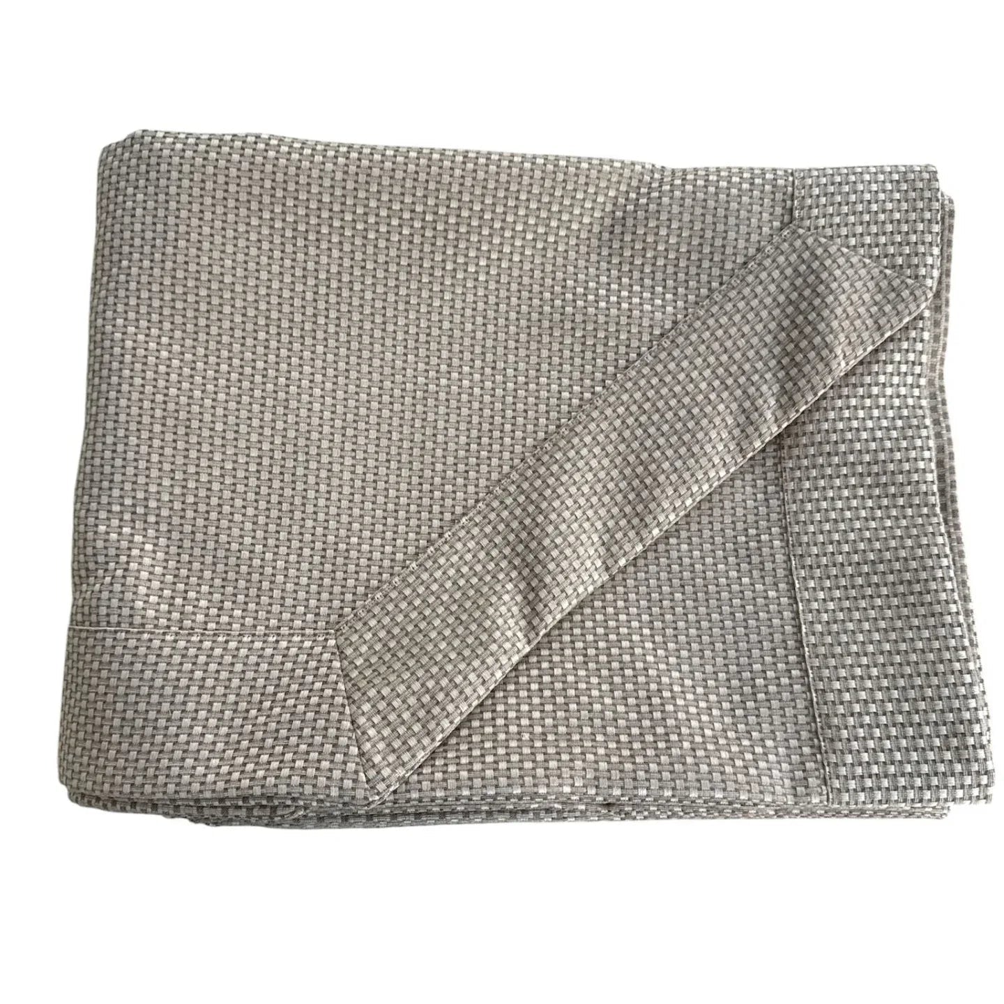 Copriletto Matrimoniale Alexander Tuscany Home Intreccio – Jacquard 260x260 cm - The King Luxury